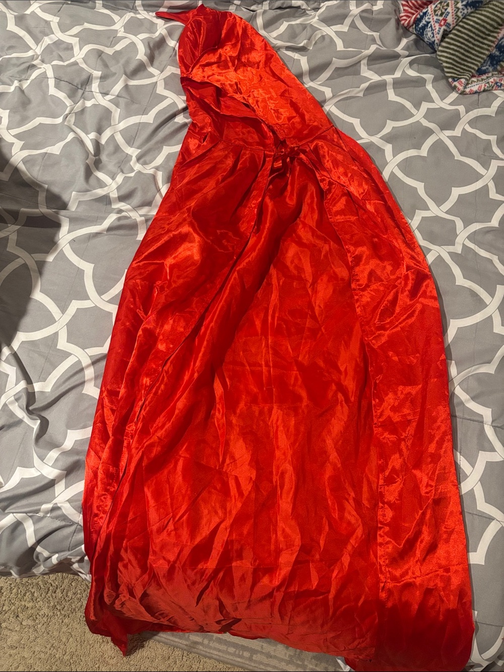 Party City Red Riding Hood Satin Costume Cape
